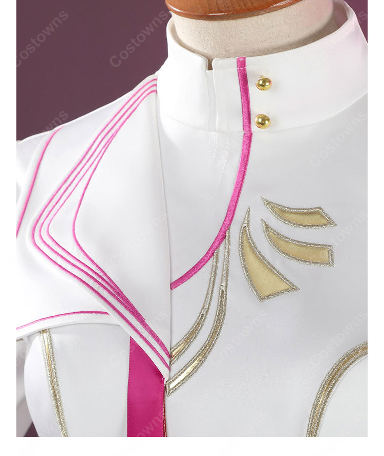 無期迷途 シーリン コスプレ衣装 基本衣装Ver. 蒼藍ドーム ロングドレス&ショール 小物セット XS~XXL-5