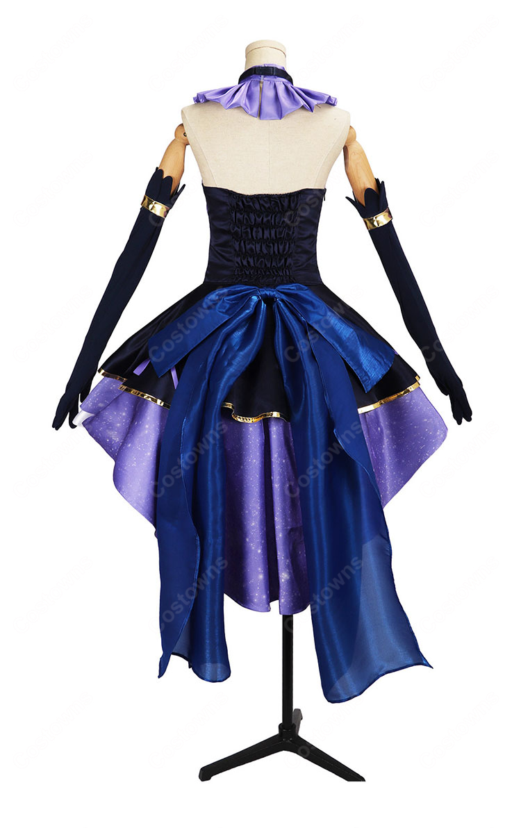 にじさんじ 8th Anniversary 月ノ美兎 コスプレ衣装 ドレス&グローブセット-5