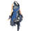 ガールズバンドクライ 河原木桃香 コスプレ衣装 ブルーチェック×ブラック アシンメトリー衣装セット 撮影・イベント向け その他 1
