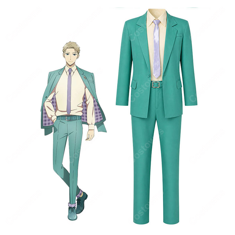 SPY×FAMILY ANIME EXTRA MISSION Ⅱ ロイド・フォージャー〈黄昏〉コスプレ衣装 イベントビジュアルVer. 6点セット-1
