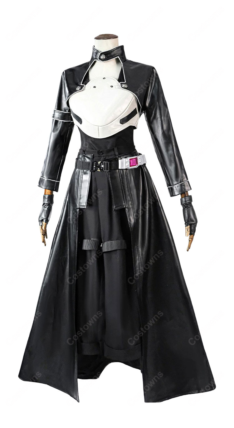ソードアート・オンラインII キリト GGO Ver. コスプレ衣装 ファントム・バレット編 胸当て・グローブ付き7点セット-3