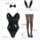 パンティ&ストッキングwithガーターベルト アナーキー・ストッキング バニーガール コスプレ衣装 うさ耳・網タイツ付き パンティ&ストッキングwithガーターベルト 5