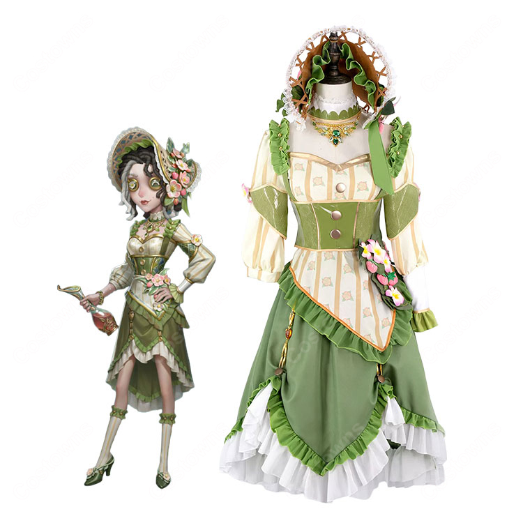Identity V 第五人格 バーメイド デミ・バーボン 花野拾遺 SSR衣装 コスプレ衣装-1