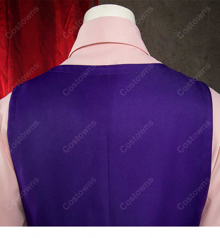 逆転裁判 蘇る逆転 宝月茜 アカネ 高校生制服Ver. コスプレ衣装 白衣・ベスト・シャツ・スカート・ソックス・リボン6点セット-15