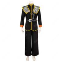 ディシディア ファイナルファンタジー NT スコール・レオンハート 2ndフォーム SeeD制服 コスプレ衣装 上着 肩飾り パンツ ベルト付き