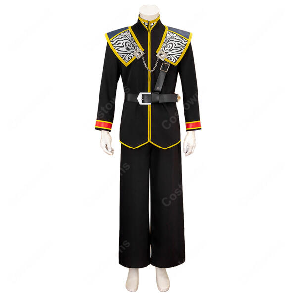 ディシディア ファイナルファンタジー NT スコール・レオンハート 2ndフォーム SeeD制服 コスプレ衣装 上着 肩飾り パンツ ベルト付き オーダメイド可元の画像