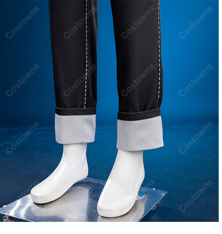 ペルソナ4 リバイバル 白鐘直斗 コスプレ衣装 探偵風制服 ジャケット パンツ 帽子付き イベント撮影向け-12