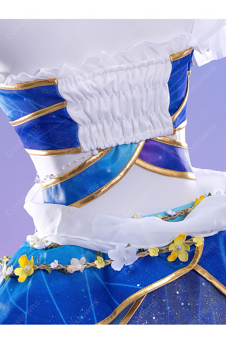 ラブライブ!スクフェス 絢瀬絵里 妖精の国編 いっしょに練習 覚醒後 コスプレ衣装-3