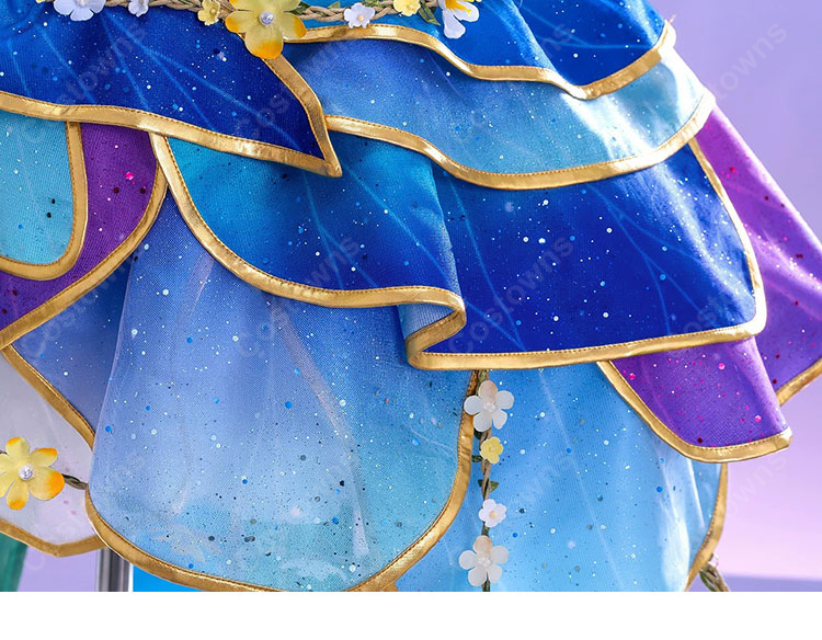ラブライブ!スクフェス 絢瀬絵里 妖精の国編 いっしょに練習 覚醒後 コスプレ衣装-8