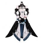 原神 ダニカ コスプレ衣装 メイド長Ver. ブラック×ホワイト ロングスカート衣装セット イベント・撮影向け