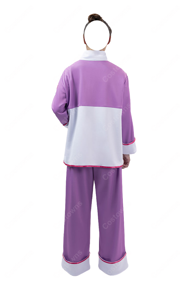 にじさんじ VOLTACTION Pajama Party! 渡会雲雀 コスプレ衣装 パジャマParty Ver. 上着 パンツ 靴下 髪飾り付き-4