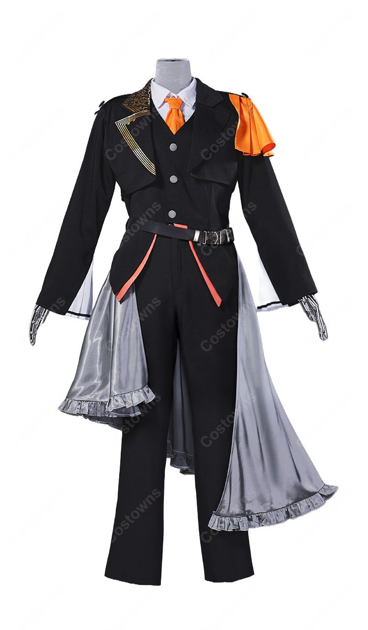 プロジェクトセカイ 6th Anniversary 感謝祭 天馬司 メインビジュアルVer. コスプレ衣装 ジャケット・ベスト・腰布セット-2