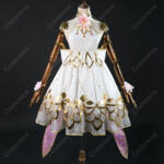 Fate/Grand Order Arcade カーマ(ミステイク) 第三再臨 コスプレ衣装 花飾り・大型リボン付き