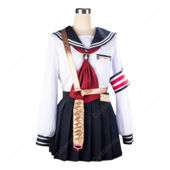 ブルーアーカイブ 七度ユキノ コスプレ衣装 SRT特殊学園 FOX小隊 セーラー制服風セット(送料無料)