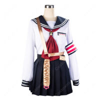 ブルーアーカイブ 七度ユキノ コスプレ衣装 SRT特殊学園 FOX小隊 セーラー制服風セット(ブルーアーカイブ -Blue Archive- コスプレ衣装)
