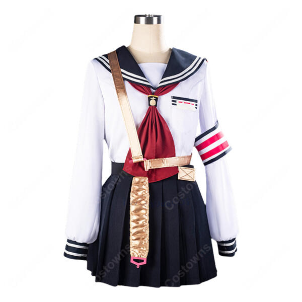 ブルーアーカイブ 七度ユキノ コスプレ衣装 SRT特殊学園 FOX小隊 セーラー制服風セット オーダメイド可元の画像