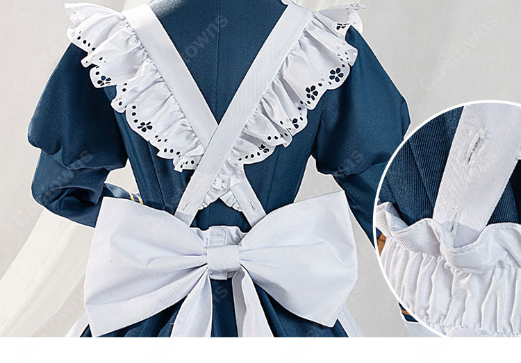 BOYS be MAID！～御曹司メイドボーイ部の日日～ 妃崎余花 クラシカルメイドボーイ コスプレ衣装 7点セット-10