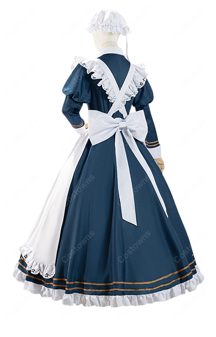 BOYS be MAID！～御曹司メイドボーイ部の日日～ 妃崎余花 クラシカルメイドボーイ コスプレ衣装 7点セット-5