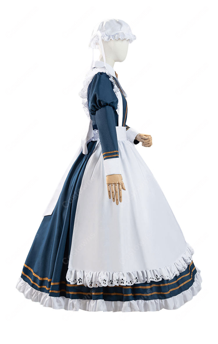 BOYS be MAID！～御曹司メイドボーイ部の日日～ 妃崎余花 クラシカルメイドボーイ コスプレ衣装 7点セット-4