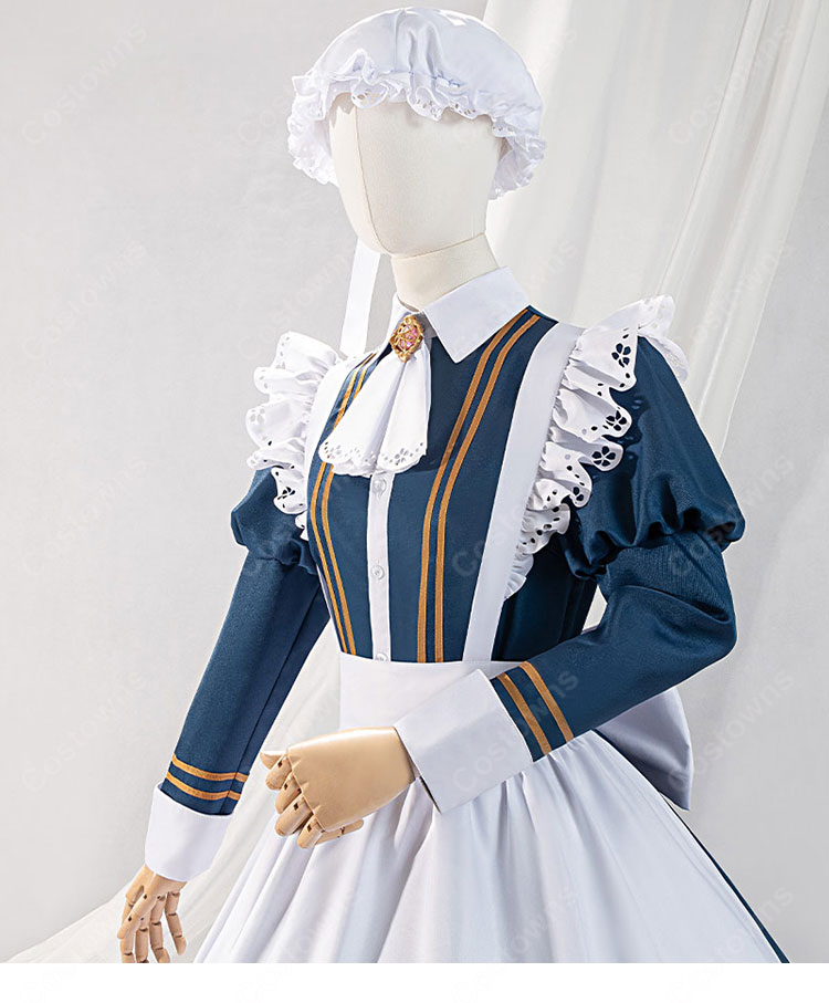 BOYS be MAID！～御曹司メイドボーイ部の日日～ 妃崎余花 クラシカルメイドボーイ コスプレ衣装 7点セット-9