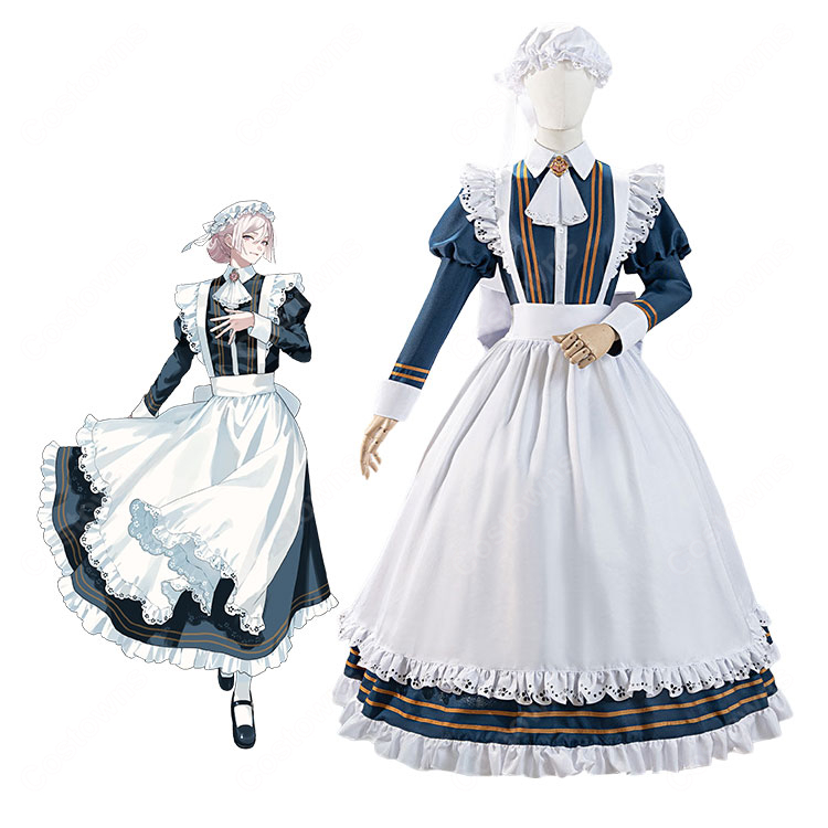 BOYS be MAID！～御曹司メイドボーイ部の日日～ 妃崎余花 クラシカルメイドボーイ コスプレ衣装 7点セット-1