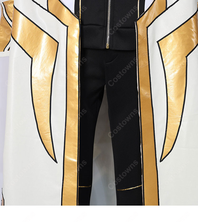 ナンバーワン戦隊ゴジュウジャー 熊手真白 ゴジュウポーラー コスプレ衣装 ロングガウン風セット イベント撮影向け-7