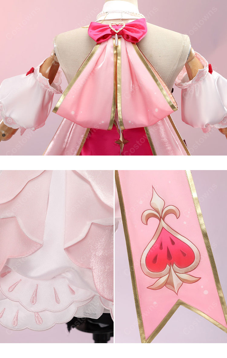 崩壊:スターレイル ヒアンシー 雲間からこぼれる陽光 コスプレ衣装 ドレスセット パーツ付き 撮影・イベント向け-8