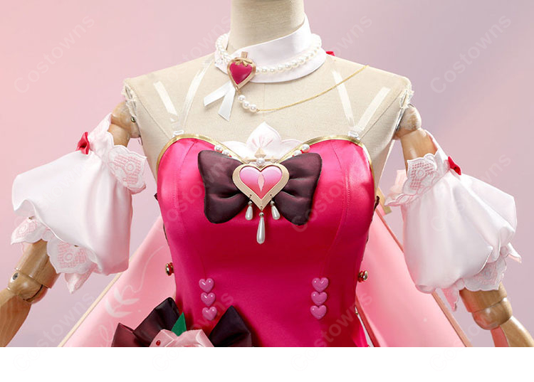 崩壊:スターレイル ヒアンシー 雲間からこぼれる陽光 コスプレ衣装 ドレスセット パーツ付き 撮影・イベント向け-5
