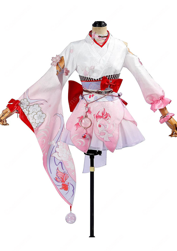 崩壊:スターレイル 緋英「月待つ花時」コスプレ衣装 XS~XXL 撮影・イベント向け-2