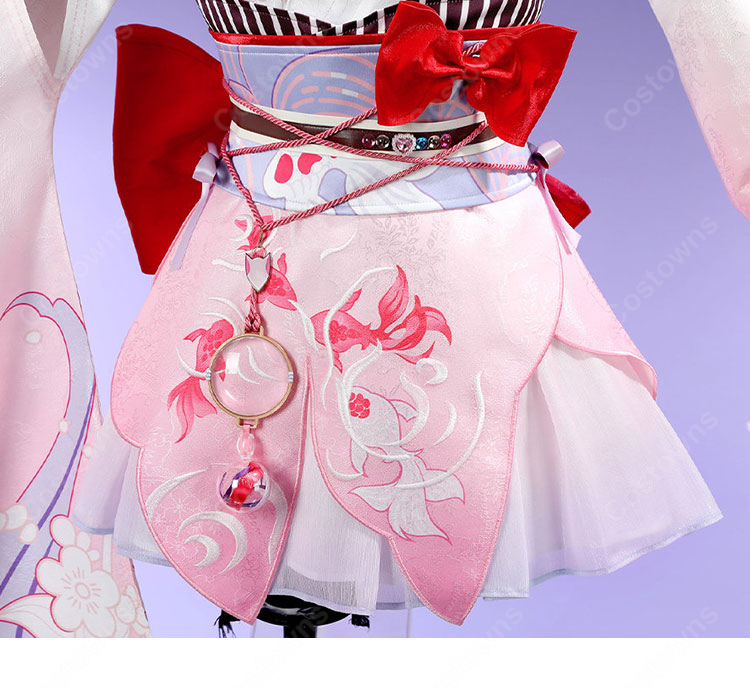 崩壊:スターレイル 緋英「月待つ花時」コスプレ衣装 XS~XXL 撮影・イベント向け-6