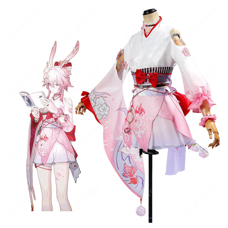 崩壊:スターレイル 緋英「月待つ花時」コスプレ衣装 XS~XXL 撮影・イベント向け-1