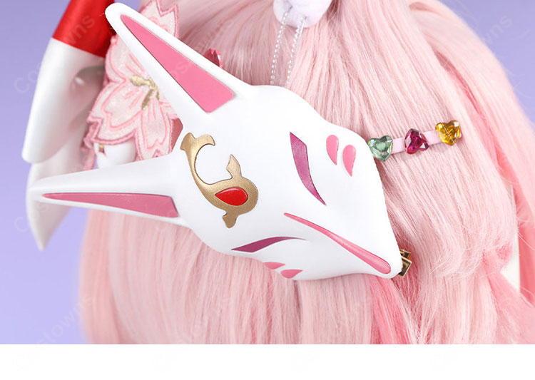 崩壊:スターレイル 緋英「月待つ花時」コスプレ衣装 XS~XXL 撮影・イベント向け-15