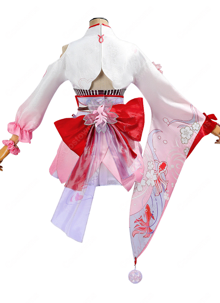 崩壊:スターレイル 緋英「月待つ花時」コスプレ衣装 XS~XXL 撮影・イベント向け-4