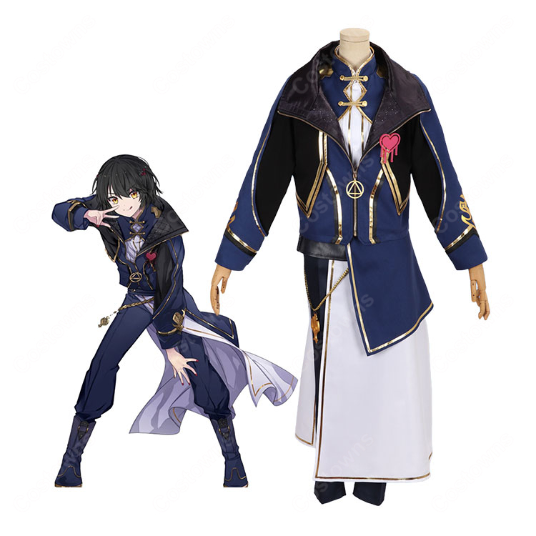 にじさんじ 5th Anniversary ましろ爻 共通衣装 コスプレ衣装 7点セット イベント・撮影向け-1