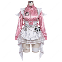 にじさんじ 笹木咲 新衣装 ジャージメイドVer. コスプレ衣装 ピンクジャージ メイド服 フルセット(202×202)