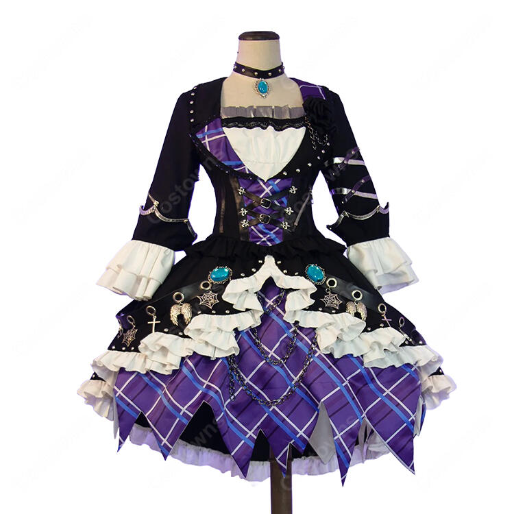 アイカツ！ 氷上スミレ ブルーエンプレスコーデ いばらの女王 コスプレ