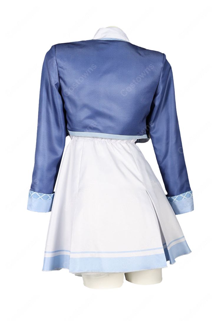 オンゲキ bright MEMORY マーチングポケッツ 柏木美亜 日向千夏 東雲つむぎ 制服 コスプレ衣装-4