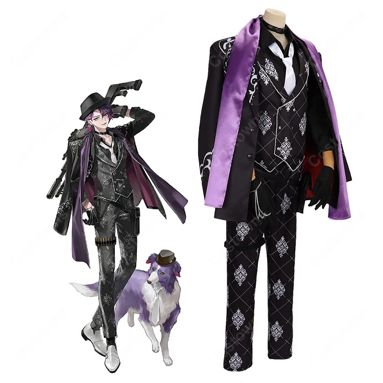 にじさんじ 渡会雲雀 Elegant Mode Type：Kanato&Hibari コスプレ衣装 フルセット 撮影・イベント向け-1