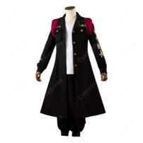 東京卍リベンジャーズ 佐野万次郎 コスプレ衣装 マイキー 東京卍會 特攻服 ロングジャケット 刺繍入り
