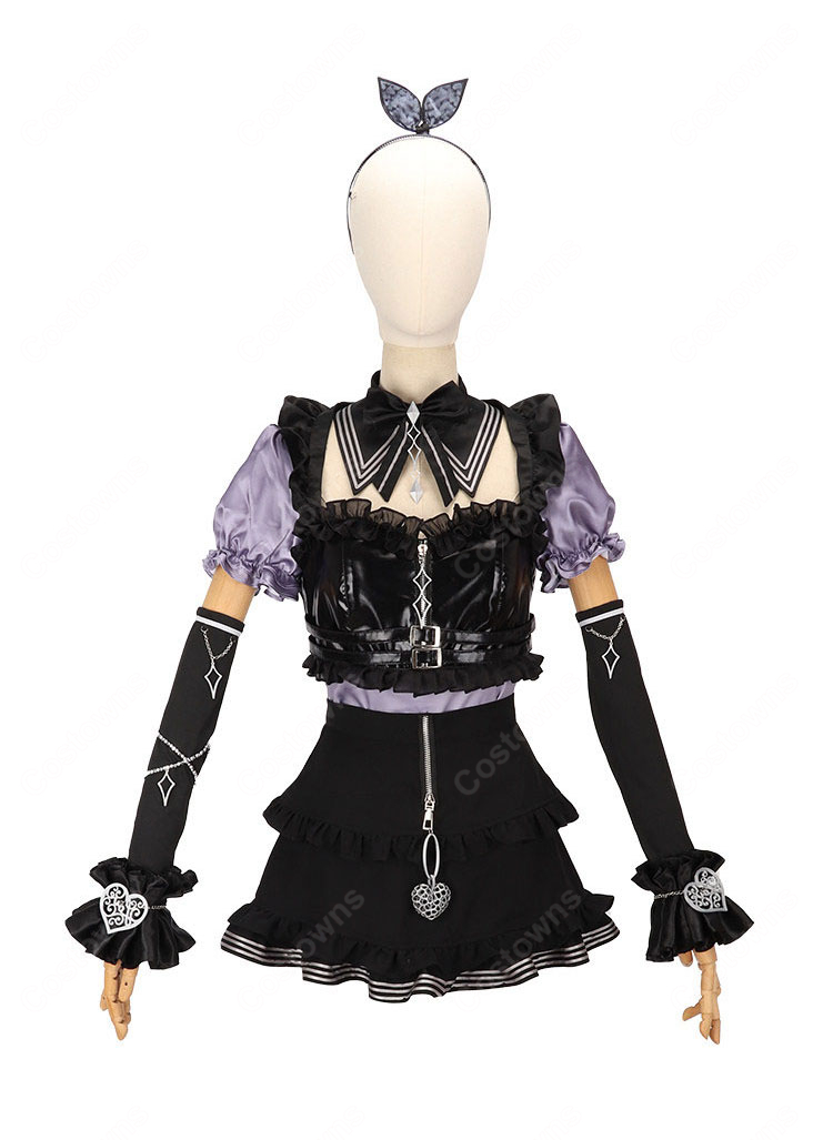 にじさんじ ソフィア・ヴァレンタイン 小悪魔衣装 コスプレ衣装 ジャケット・スカート・小物セット-5