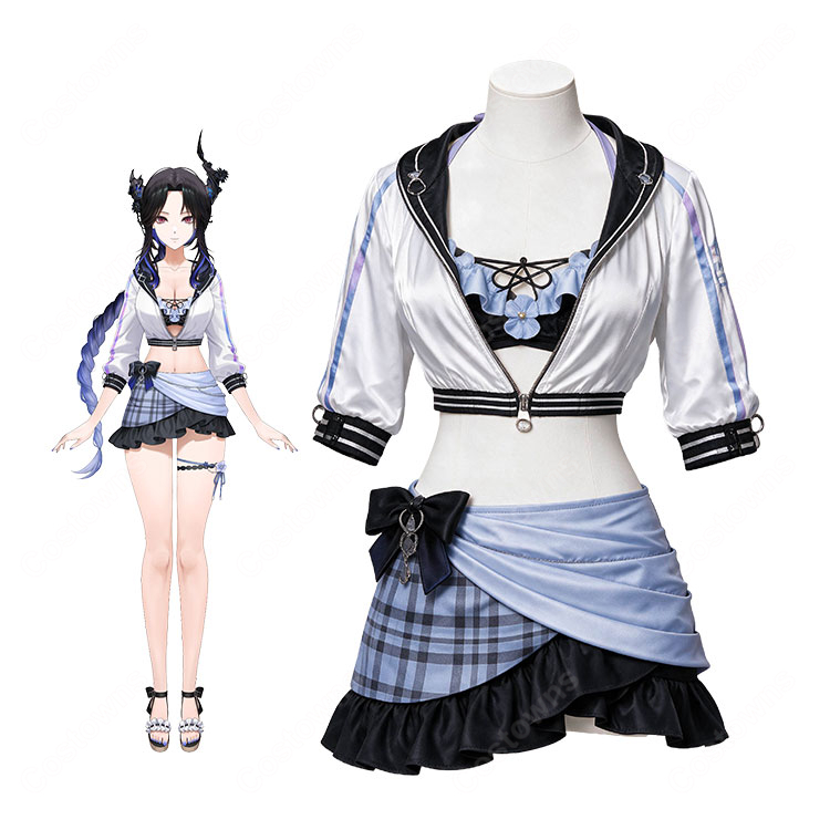 hololive ホロライブ ネリッサ・レイヴンクロフト 水着衣装 コスプレ衣装-1