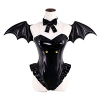 Re:ゼロから始める異世界生活 レム 幻夜の魔法使いver. コスプレ衣装 ハロウィン風7点セット(202×202)