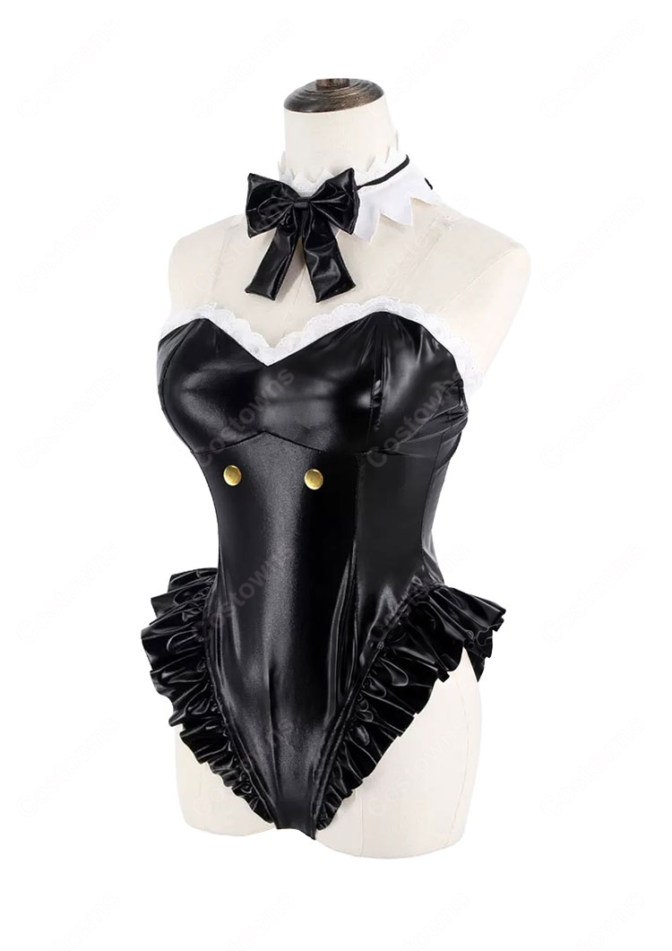Re:ゼロから始める異世界生活 レム 幻夜の魔法使いver. コスプレ衣装 ハロウィン風7点セット-4