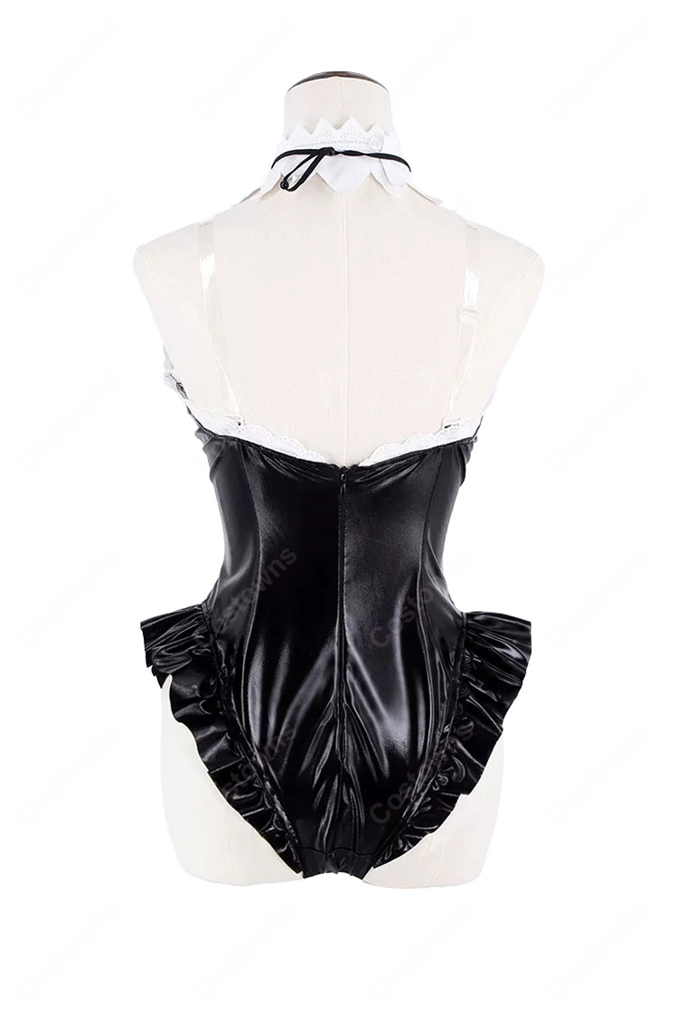 Re:ゼロから始める異世界生活 レム 幻夜の魔法使いver. コスプレ衣装 ハロウィン風7点セット-5