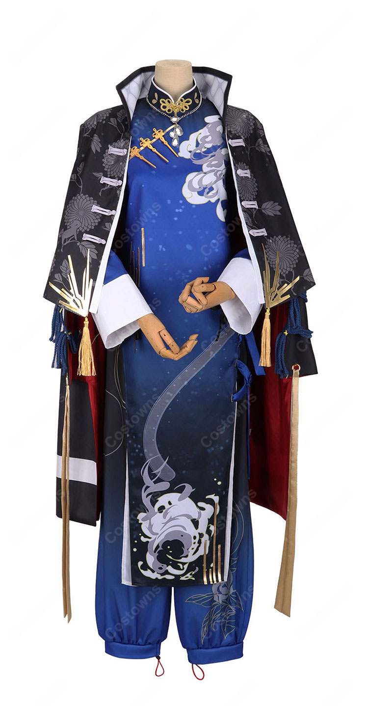 にじさんじ Dytica 2nd Anniversary 小柳ロウ コスプレ衣装 2周年記念 チャイナ風衣装 羽織付き 撮影・イベント向け-2