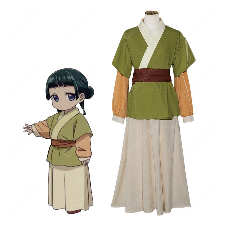 薬屋のひとりごと 猫猫(マオマオ)幼少期 コスプレ衣装-1