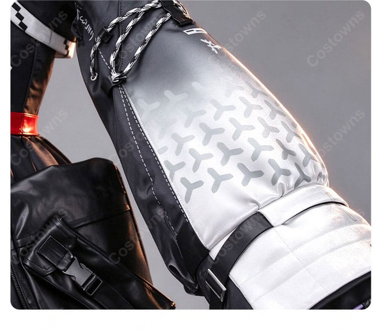 アークナイツ：エンドフィールド ティフォロス コスプレ衣装 角飾り・スカート・ポーチ付き ランタン道具追加購入可 イベント・撮影向け-17