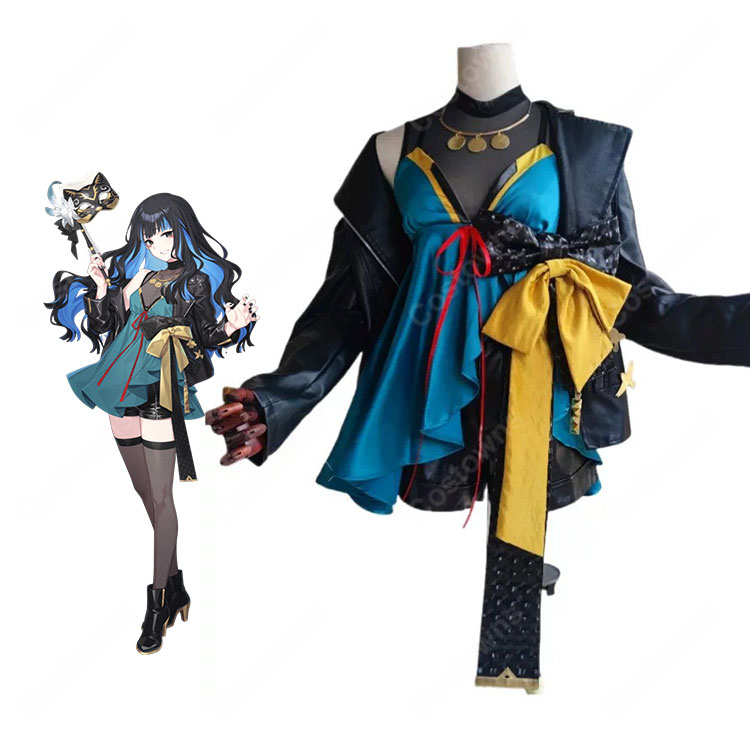Fate/Grand Order FGO テノチティトラン（トラロック）英霊催装Ver. コスプレ衣装 アウター付き イベント撮影向け-1