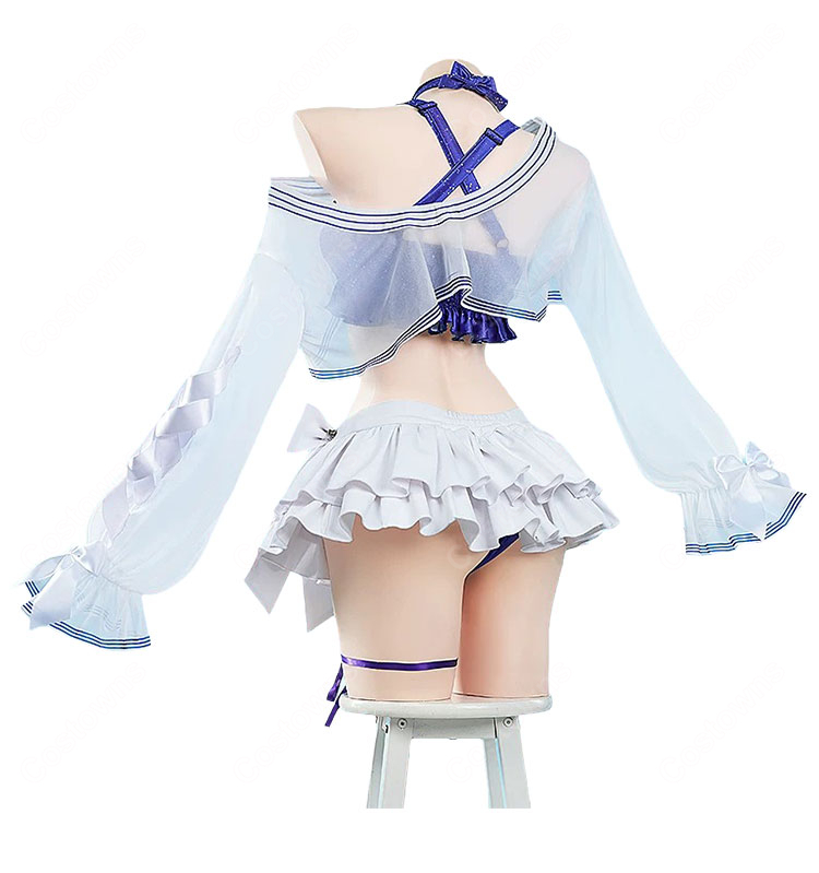 Fate/Grand Order マシュ・キリエライト 常夏の水着Ver.03 霊衣 コスプレ衣装-3