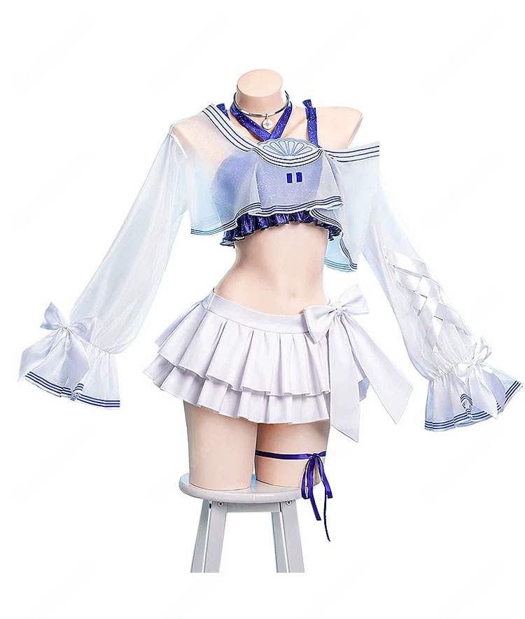 Fate/Grand Order マシュ・キリエライト 常夏の水着Ver.03 霊衣 コスプレ衣装-2